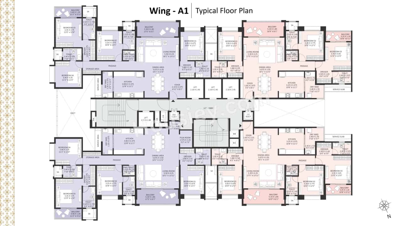 Nyati Evoque Floor plan 2