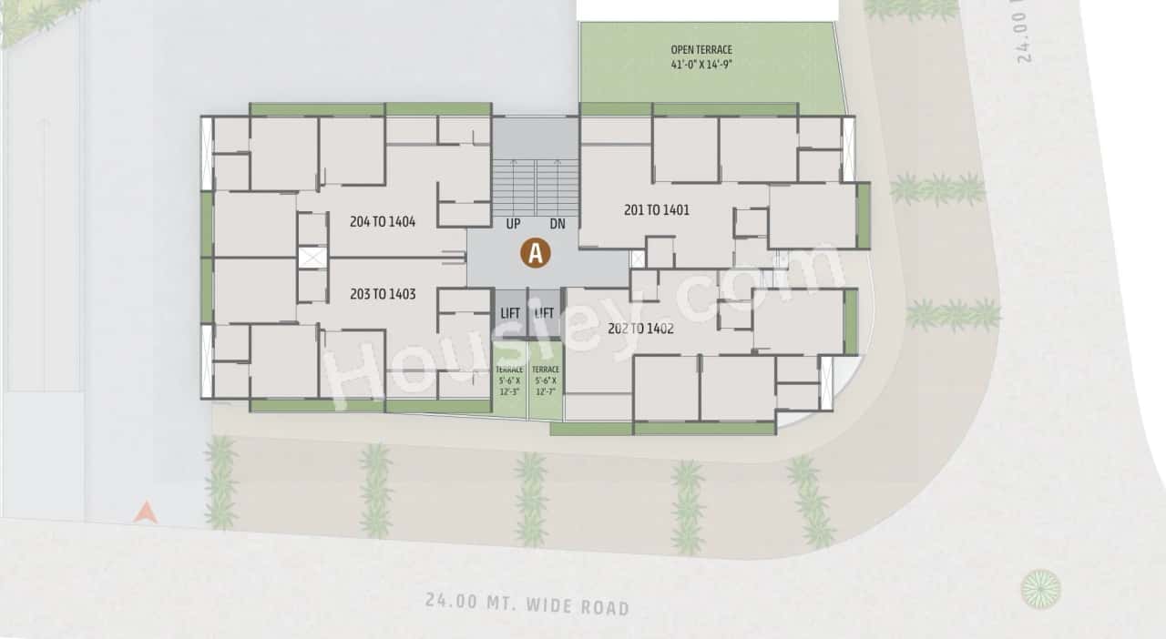 Omkar Lifestyle Floor plan 1