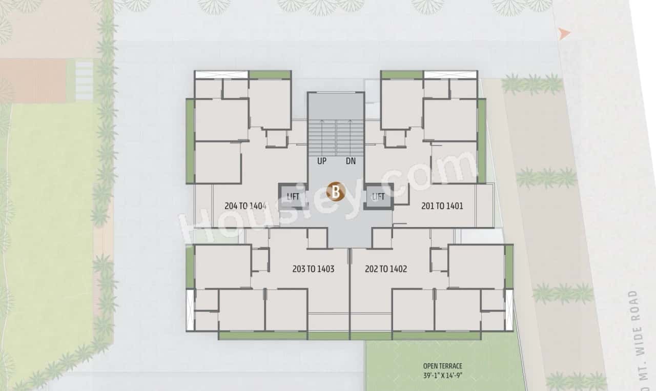 Omkar Lifestyle Floor plan 3