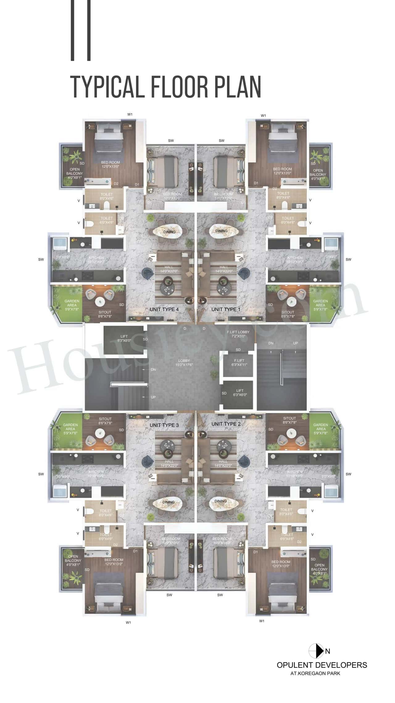 Opulent Starlit Floor plan 2