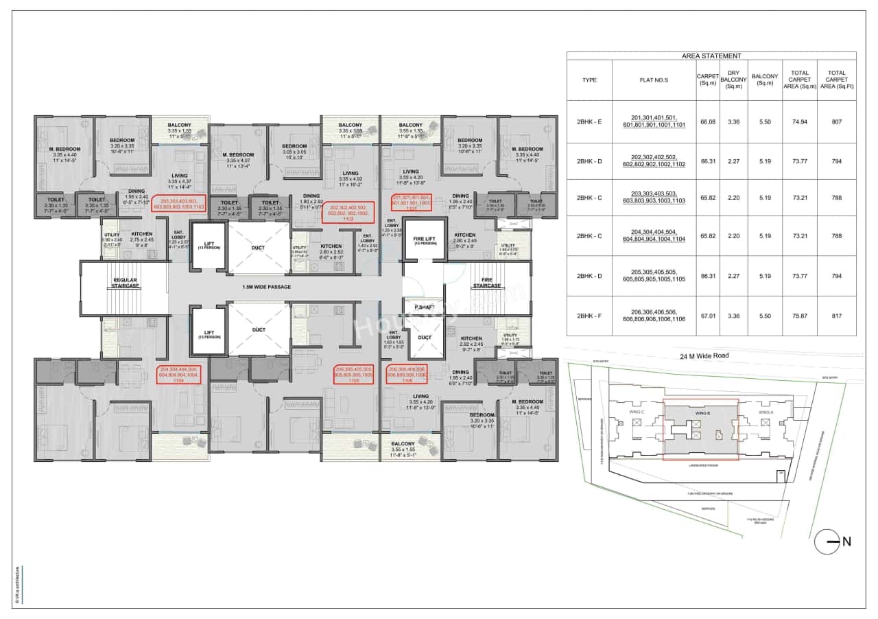 Oree Greater Bavdhan Floor plan 3