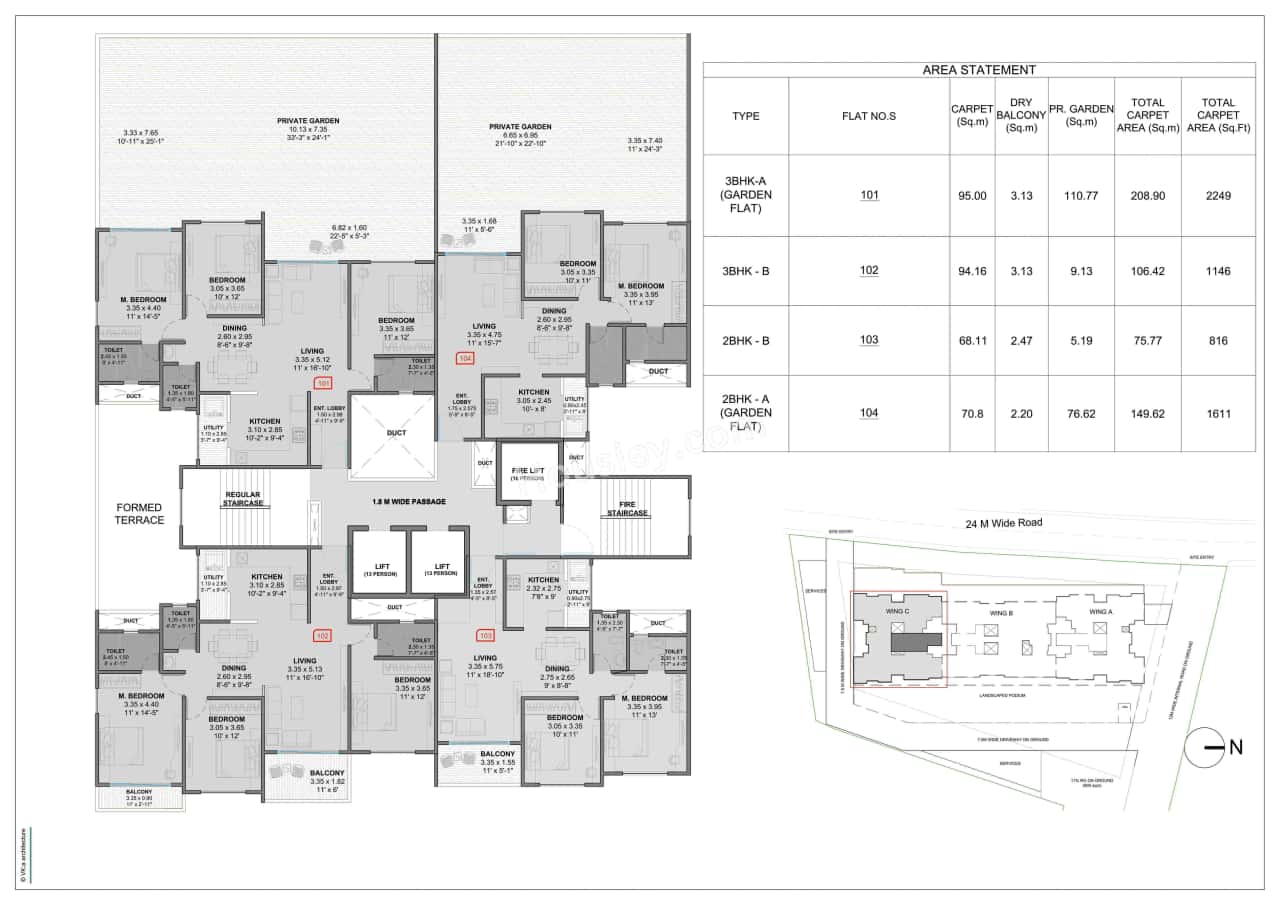 Oree Greater Bavdhan Floor plan 4