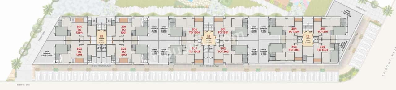 Origin Park Floor plan 2