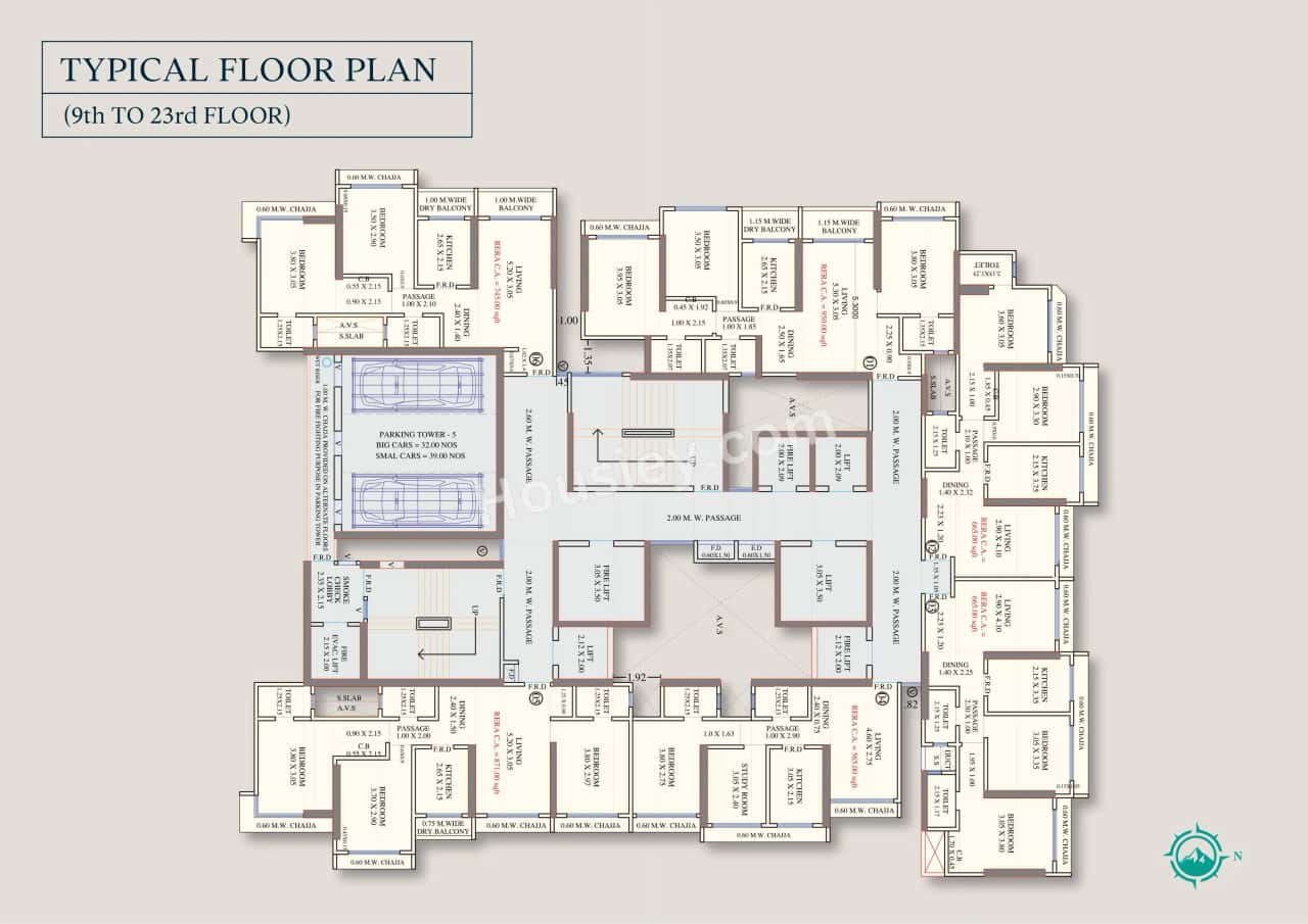 Origin Rock Highland Floor plan 1