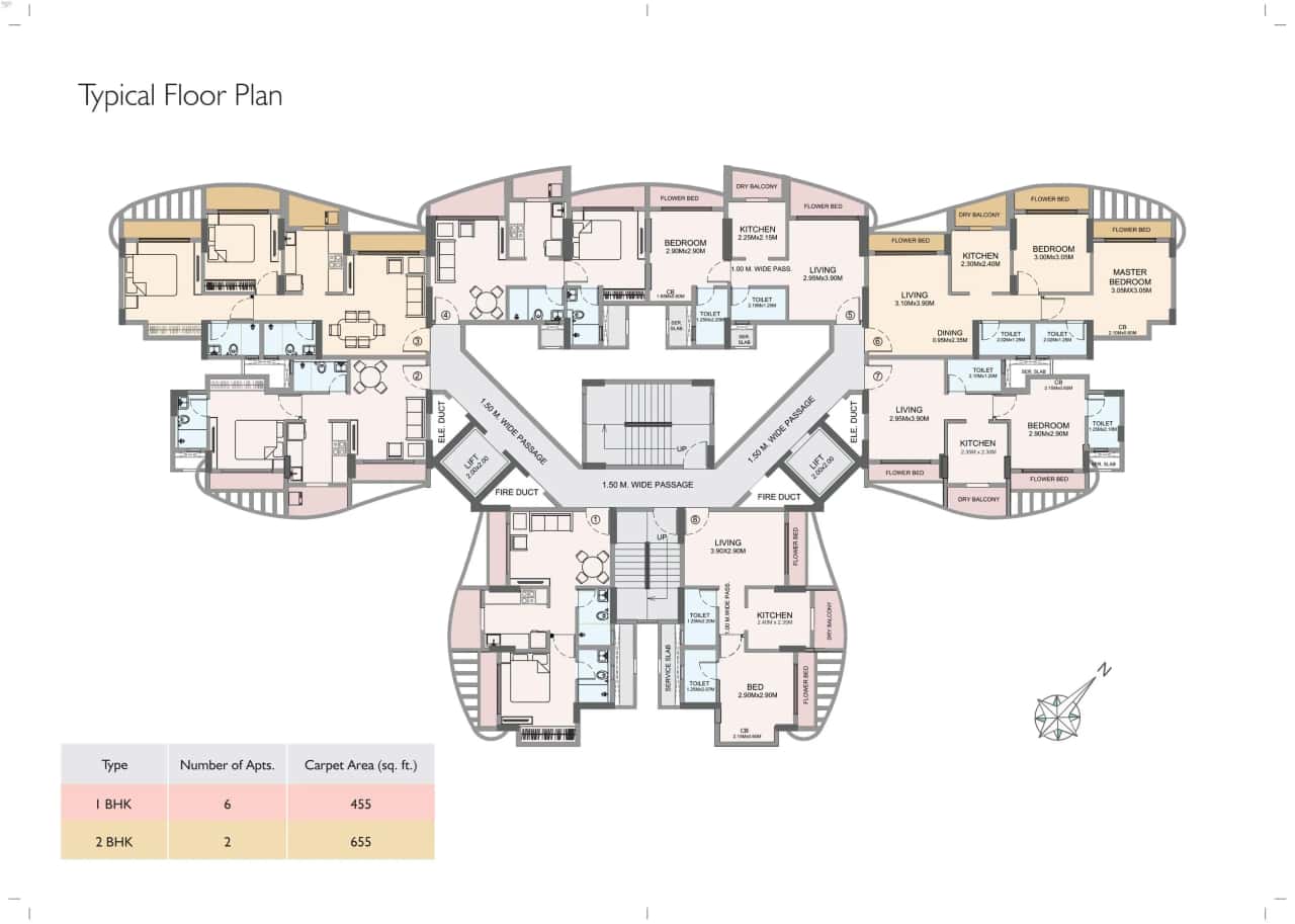 Origin Shubh Atika Floor plan 2