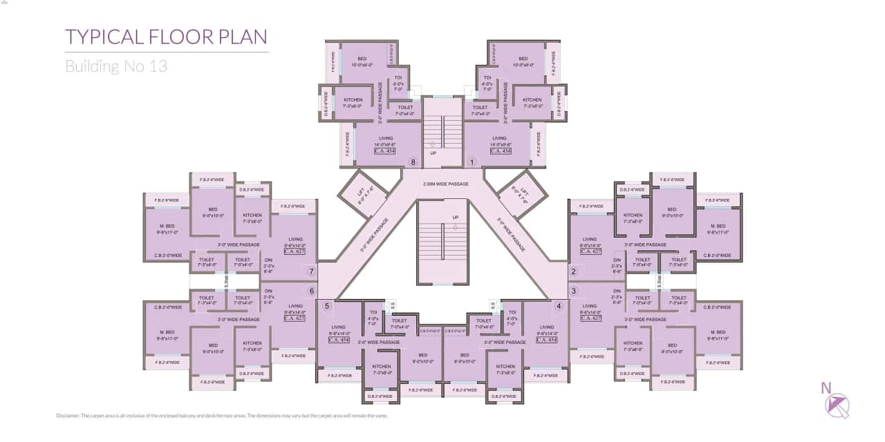 Origin Wisteria Square Floor plan 2