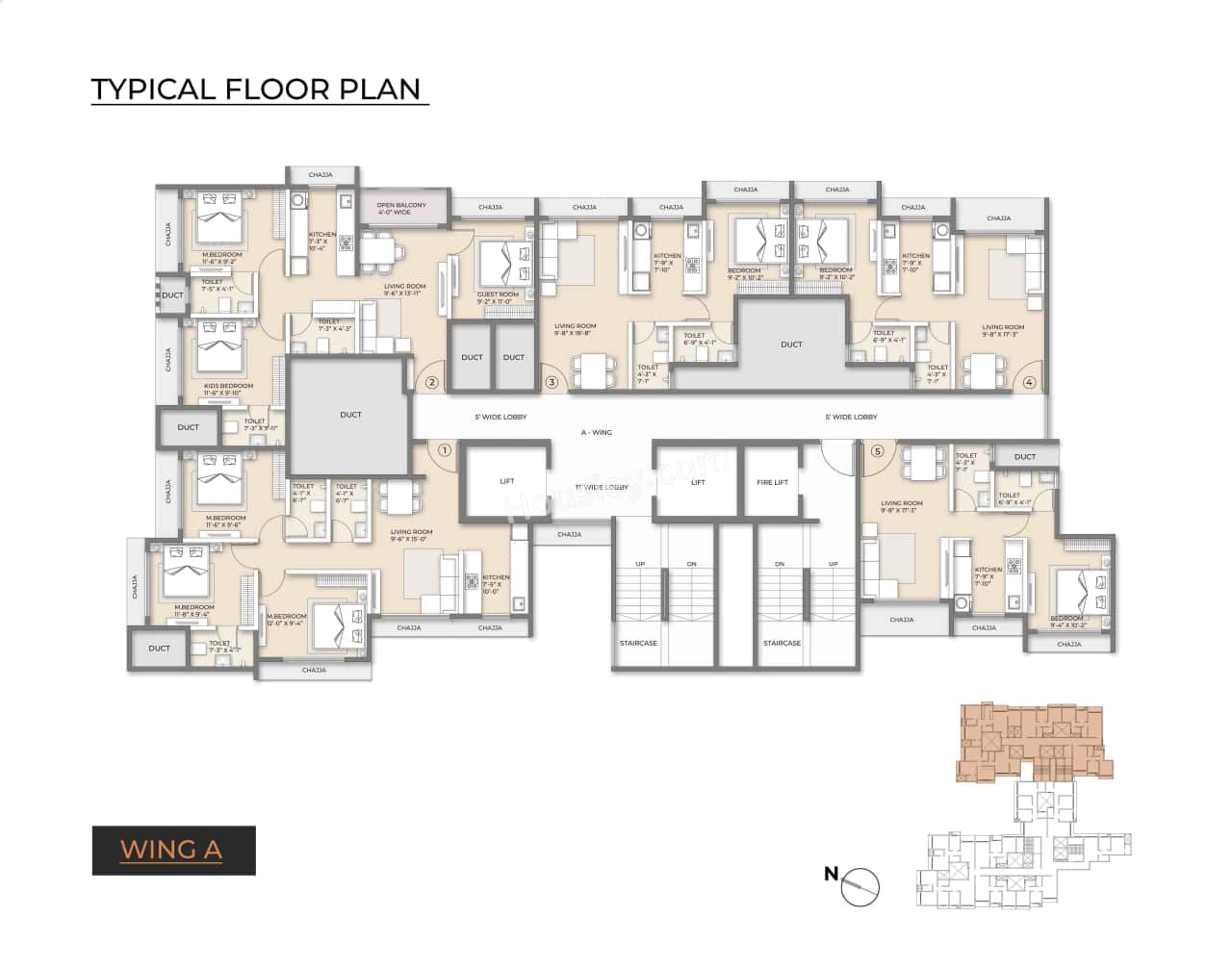Ornate Serenity Floor plan 2