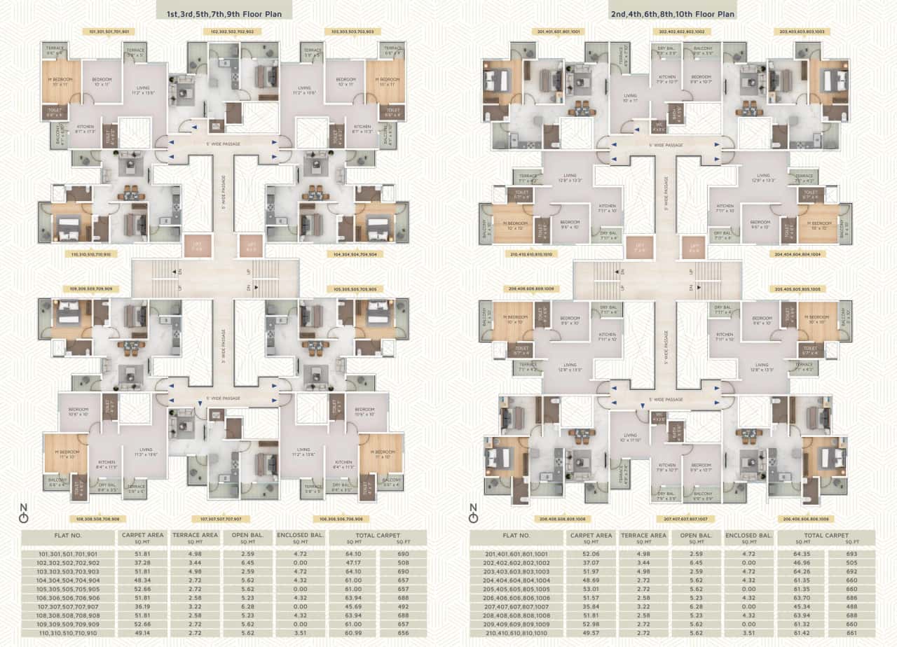 Padale Grandeza Floor plan 1