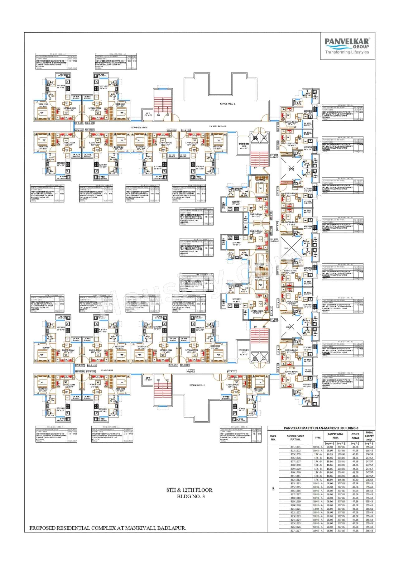 Panvelkar Estate Oxford Floor plan 2