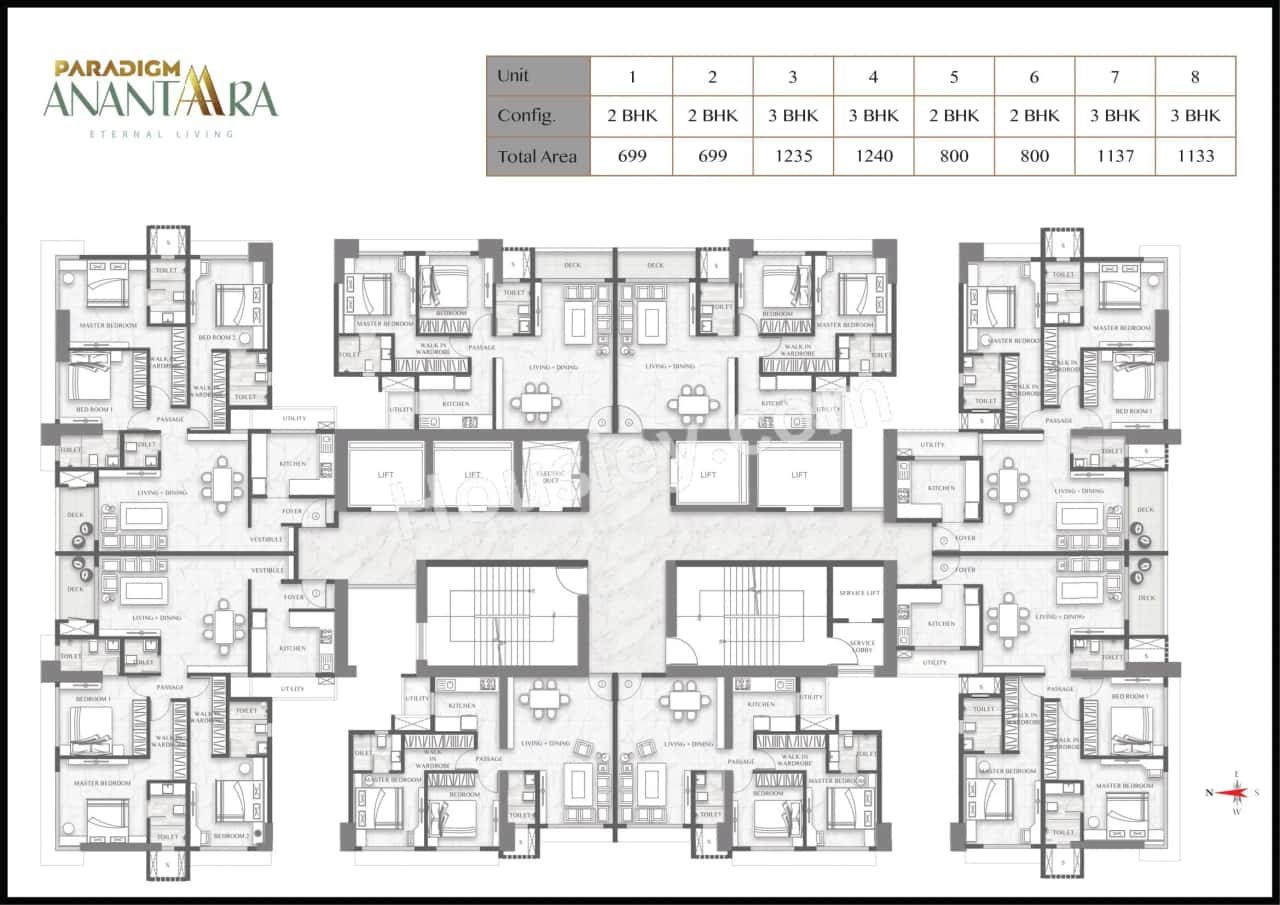 Paradigm Anantara Floor plan 1