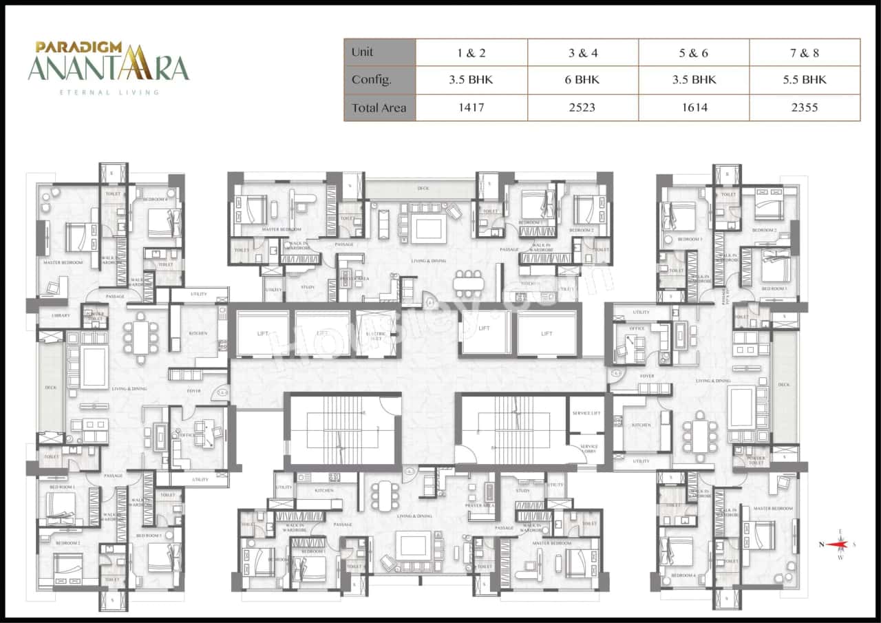 Paradigm Anantara Floor plan 2