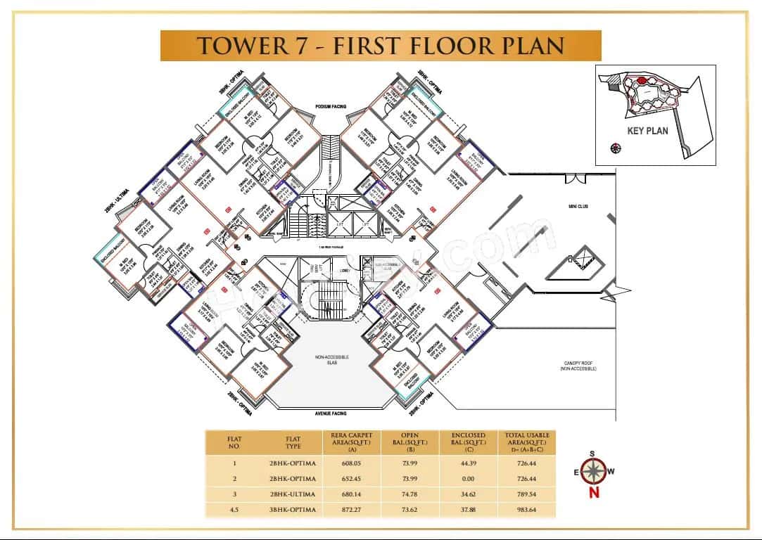 Pride Purple Park Titan Floor plan 3