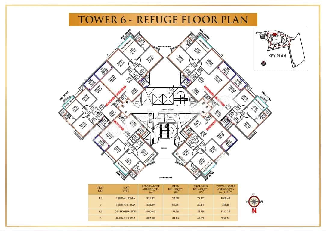 Pride Purple Park Titan Floor plan 5