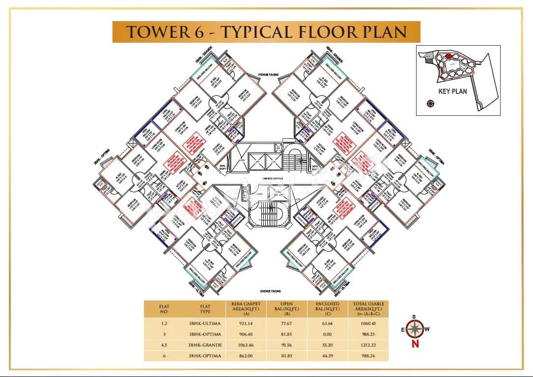 Pride Purple Park Titan Floor plan 11