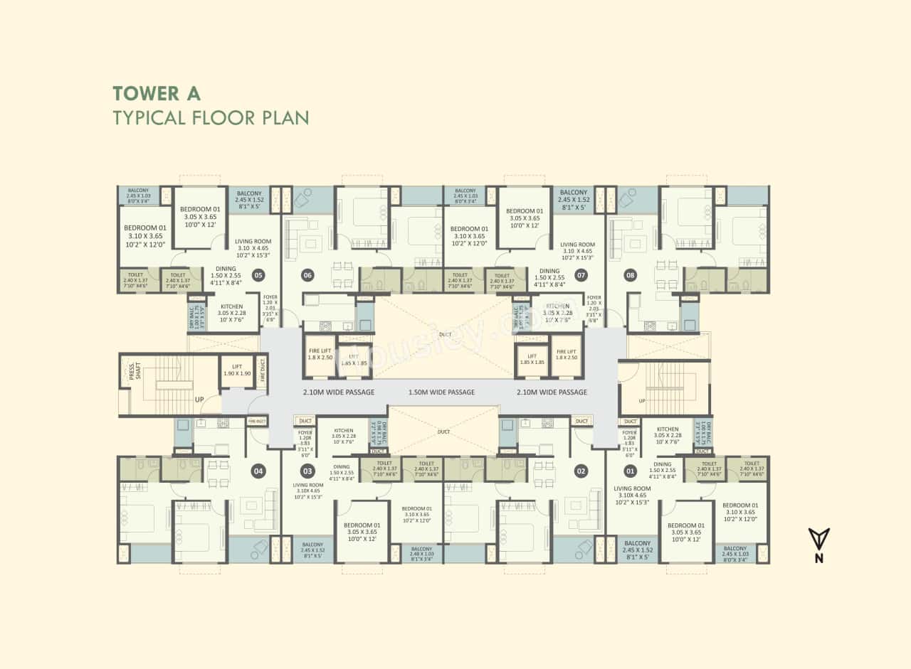 Parth Kiona Floor plan 1