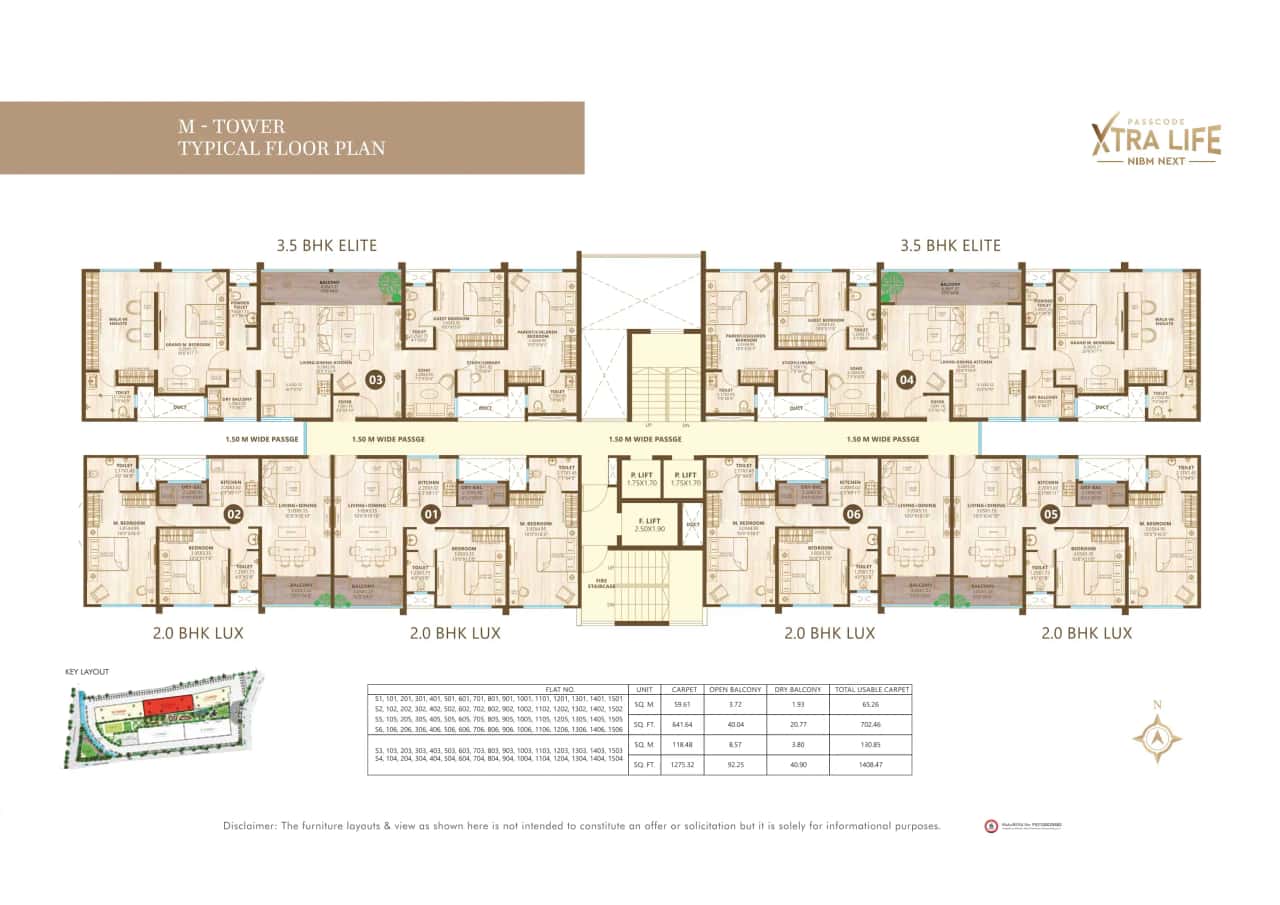 Passcode Xtra Life Floor plan 1
