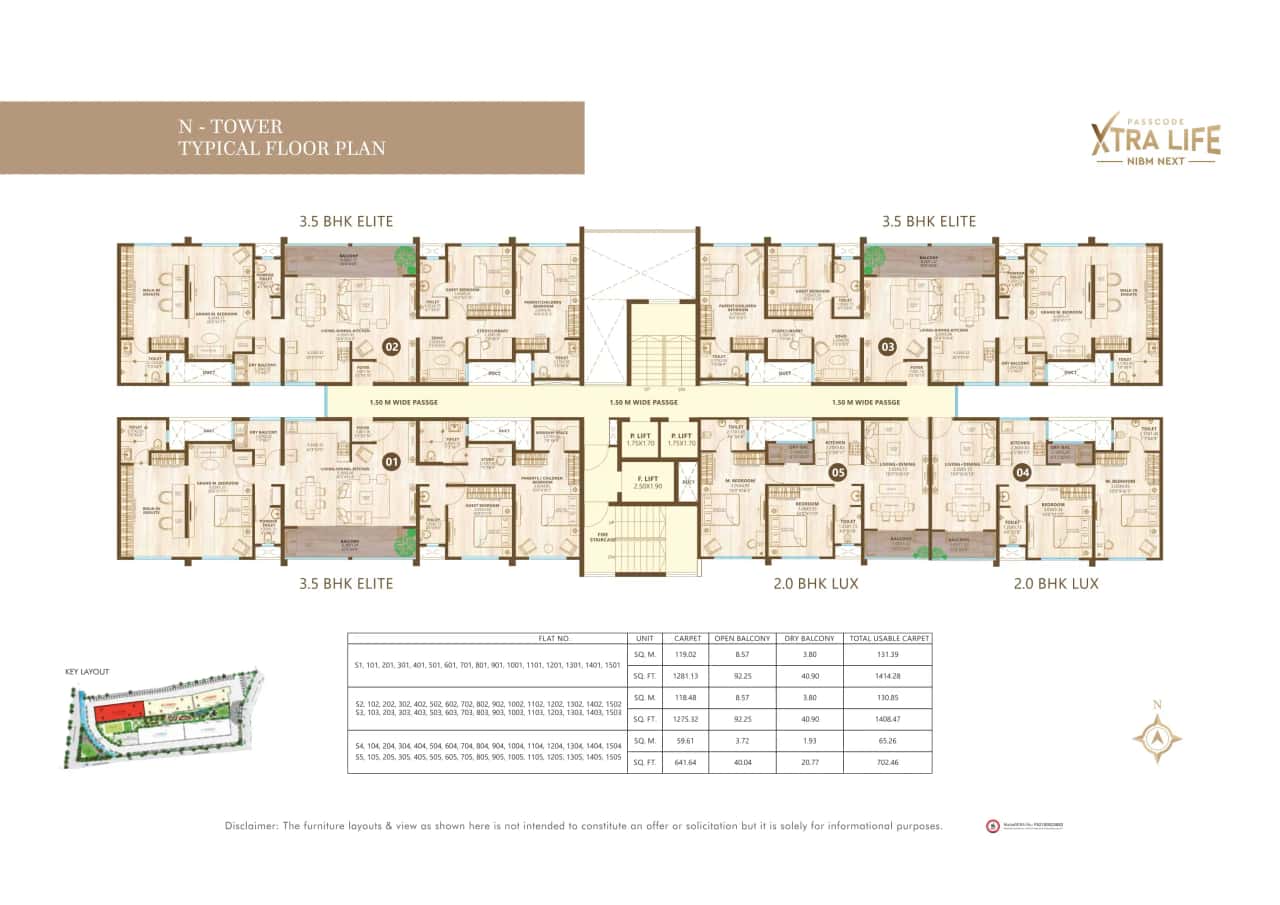 Passcode Xtra Life Floor plan 2