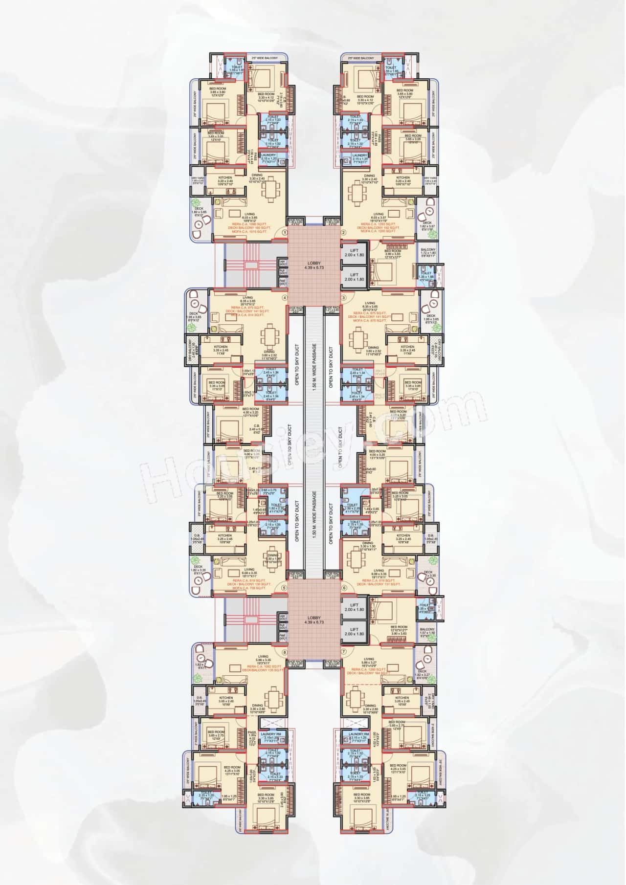 Patil Majestic Tower Floor plan 2