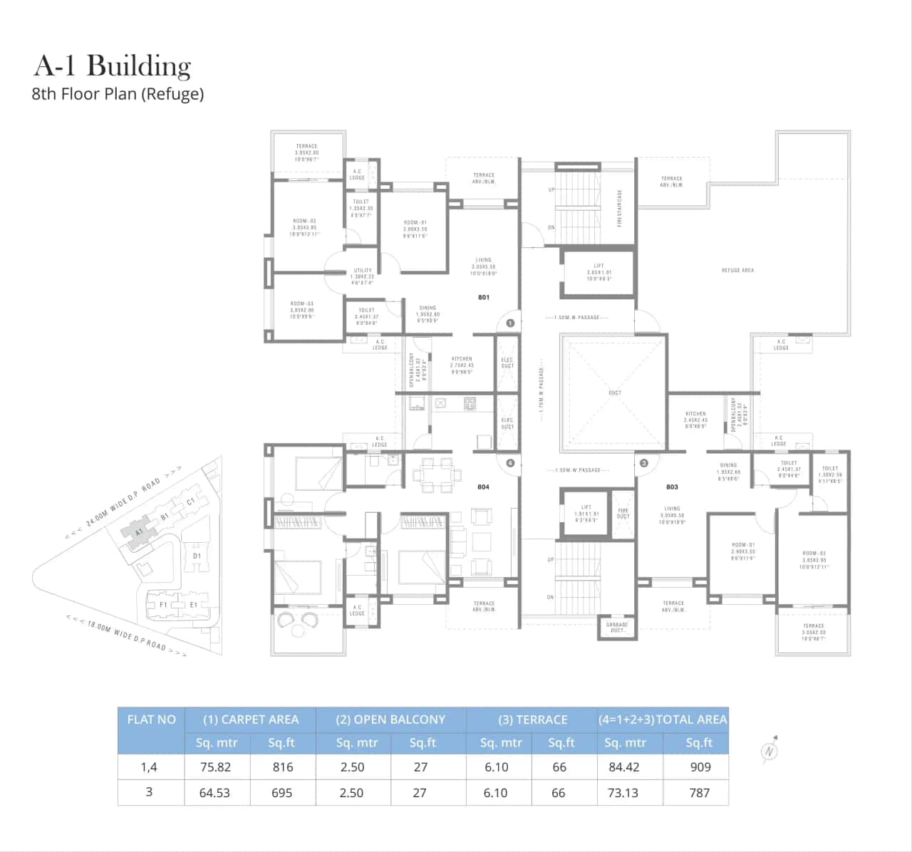 Pharande Felicity Floor plan 1
