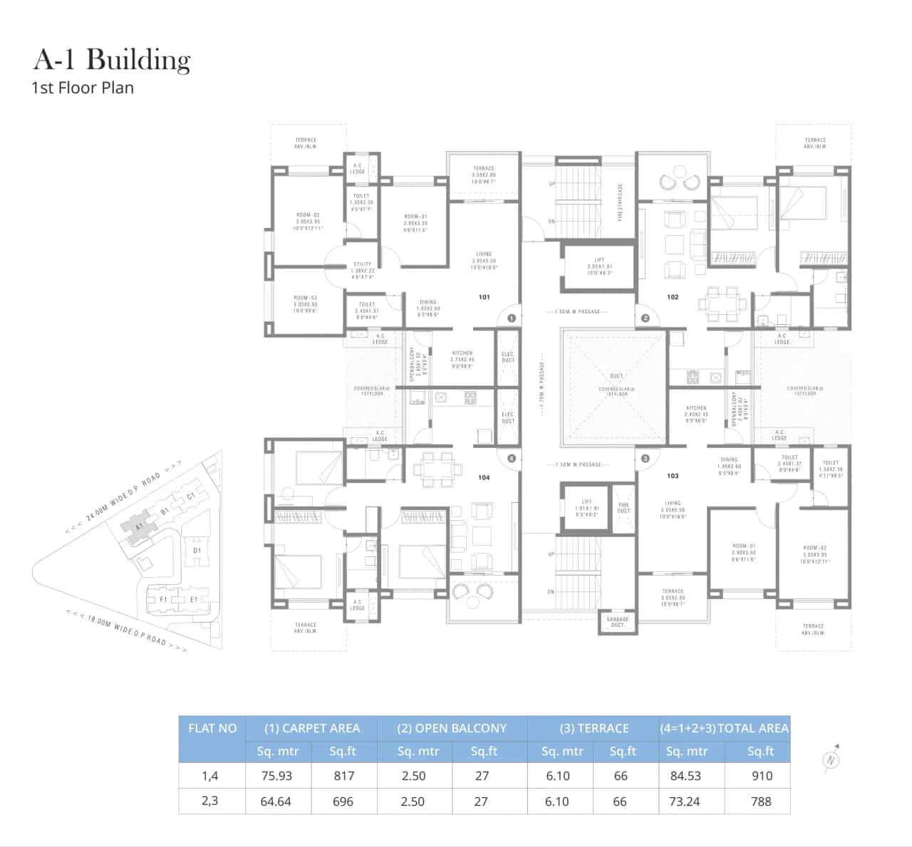 Pharande Felicity Floor plan 2