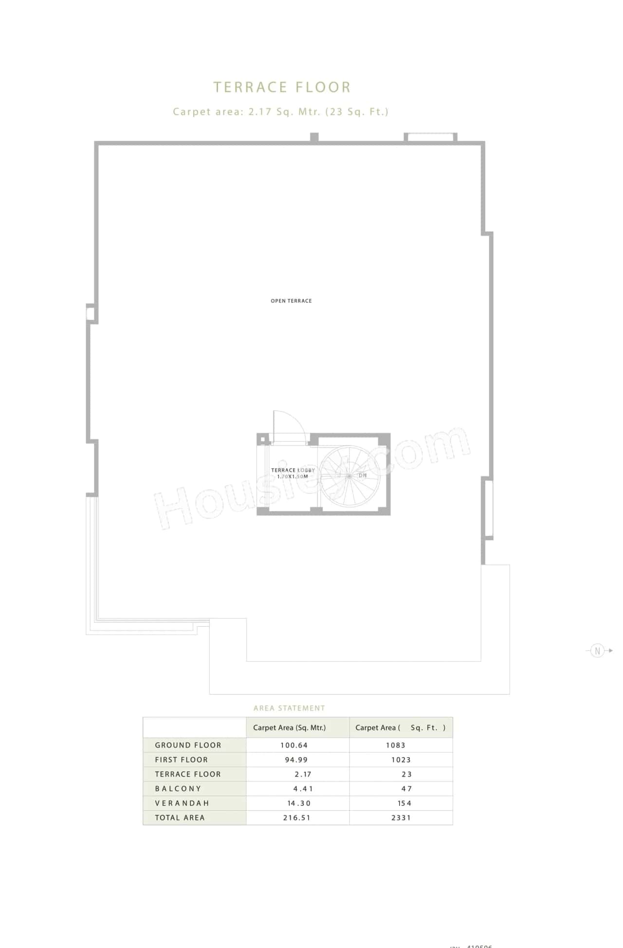 Pharande Vaarivana Floor plan 3