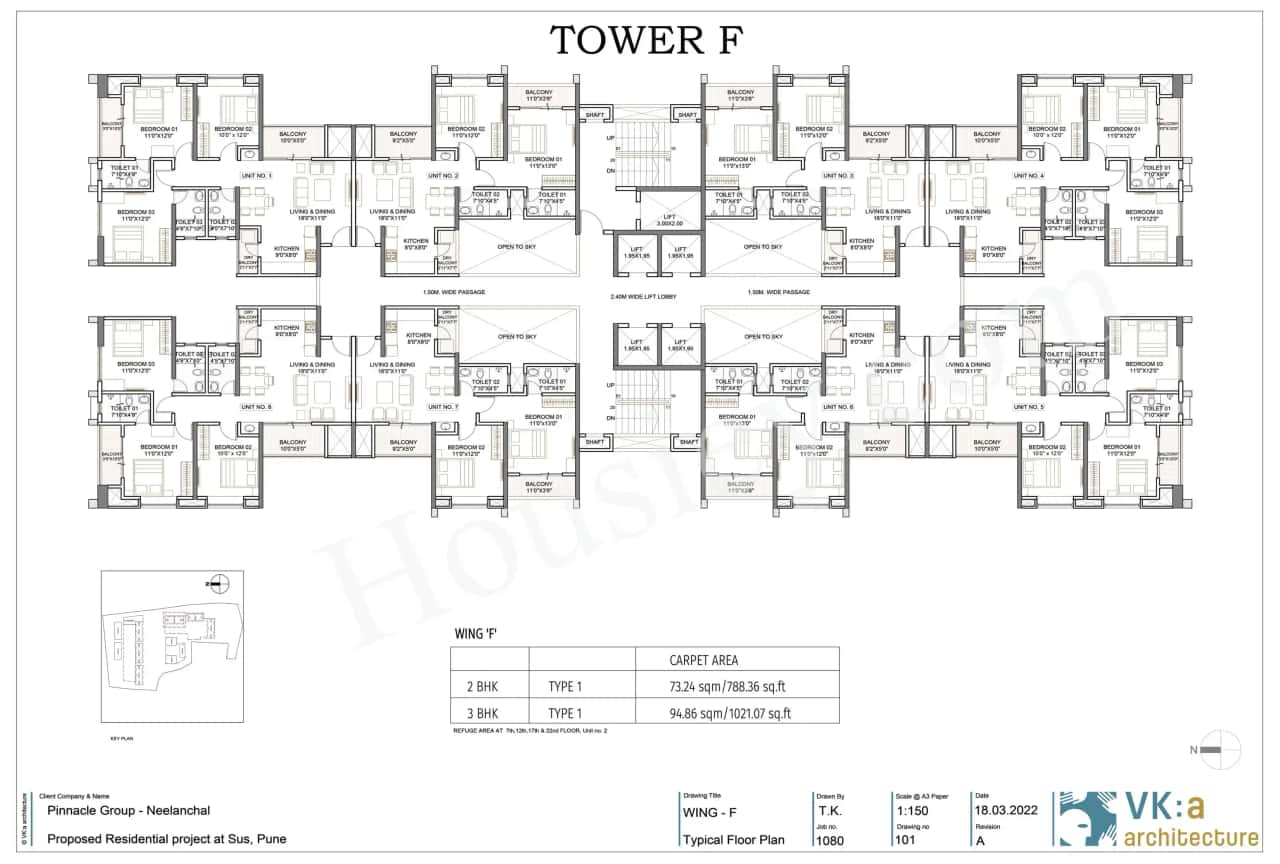 Pinnacle Neelanchal Floor plan 1