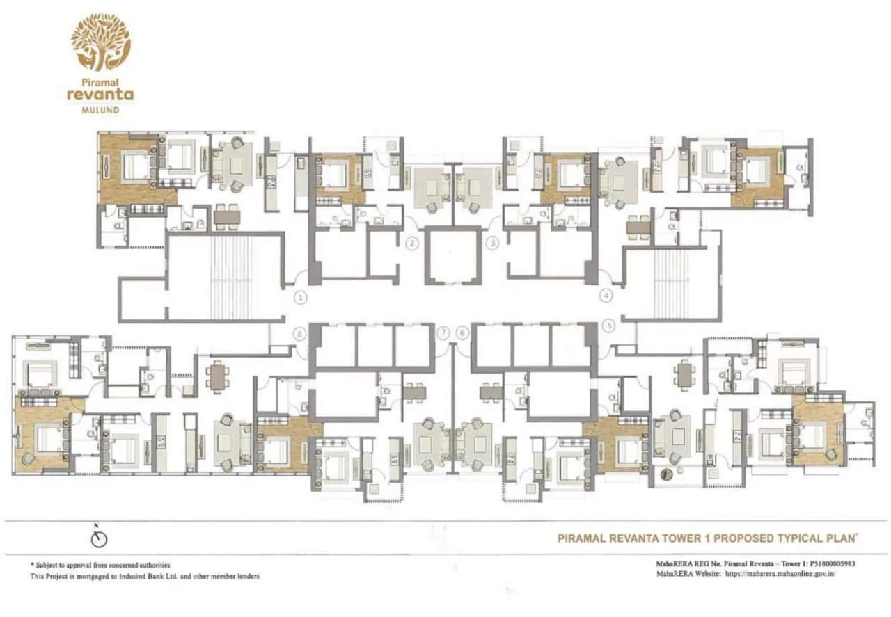 Piramal Revanta Floor plan 2