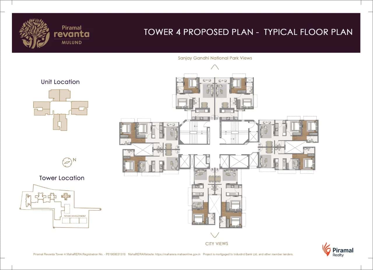 Piramal Revanta Floor plan 4