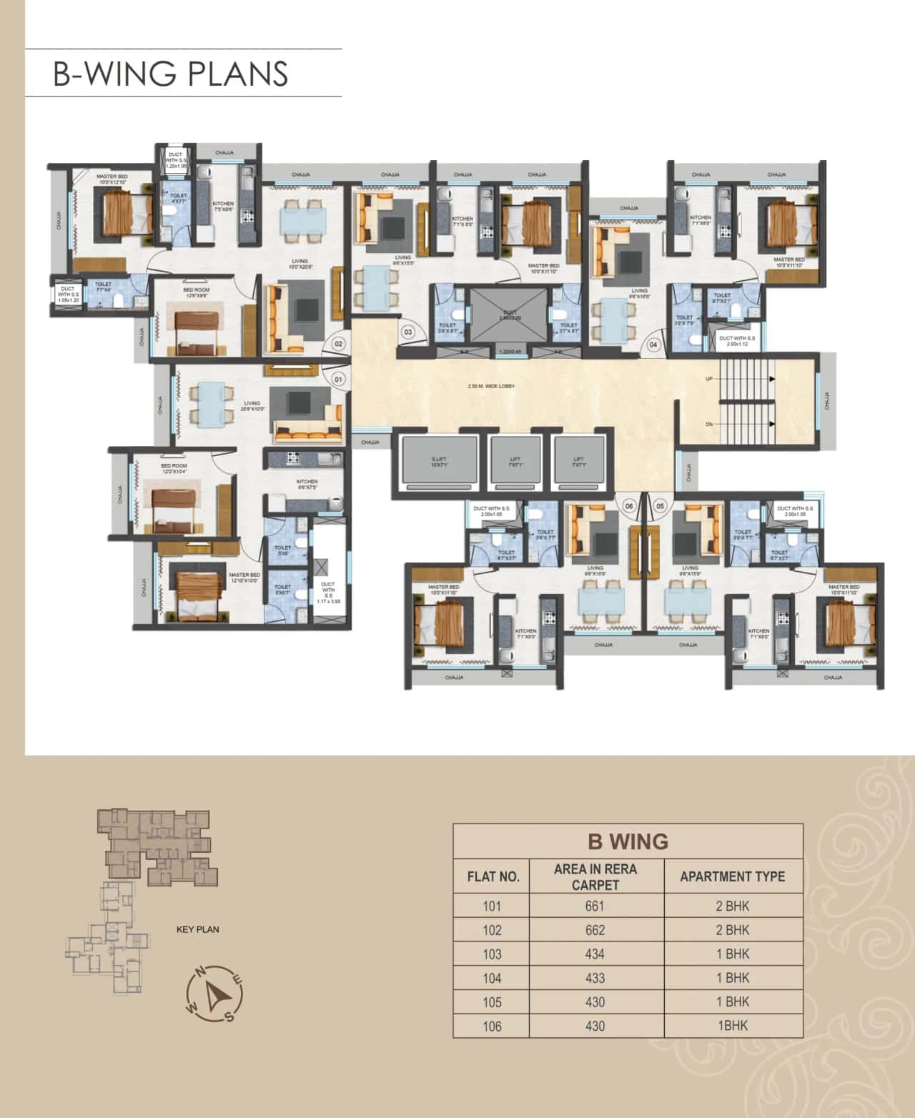 Vaishno Heights Floor plan 1