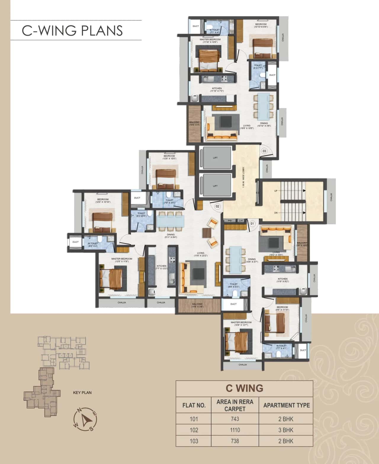 Vaishno Heights Floor plan 2
