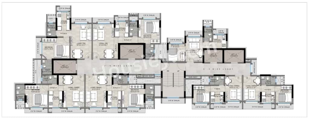 Prabhat Residency Floor plan 1