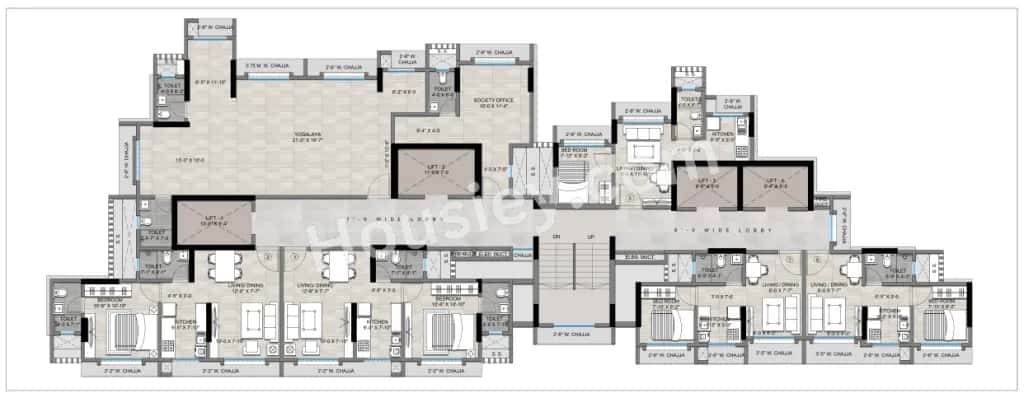 Prabhat Residency Floor plan 4