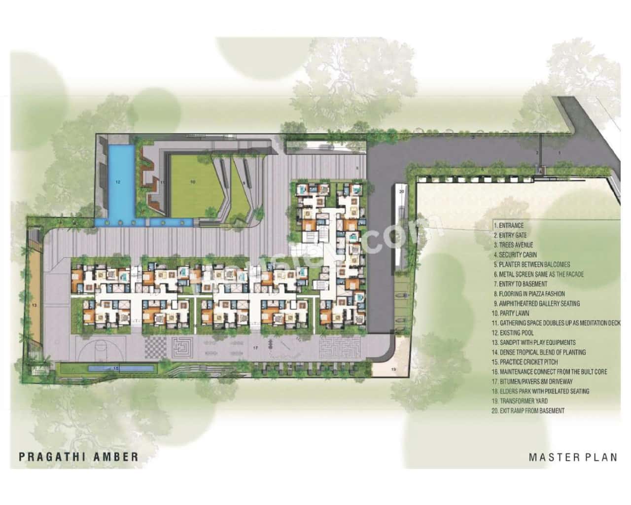 Pragathi Amber Master Plan