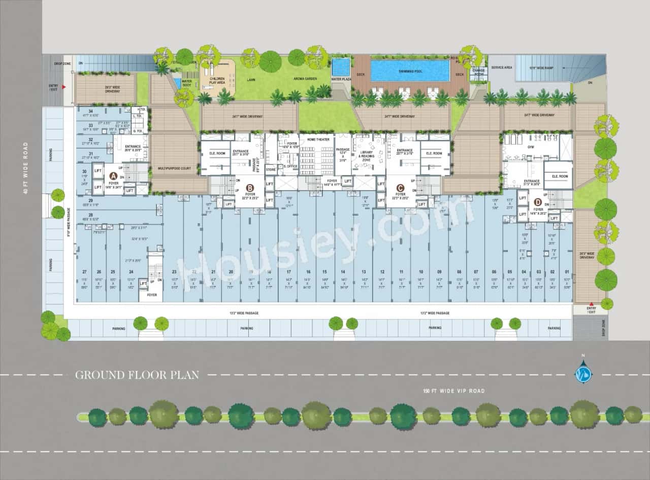 Praharsh Bluebell Floor plan 1