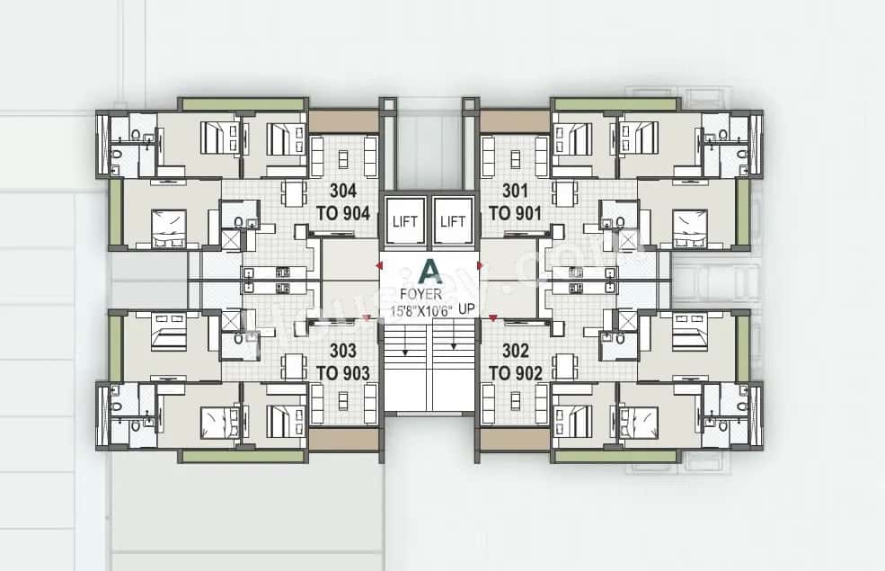 DR Praharsh Serena Floor plan 1