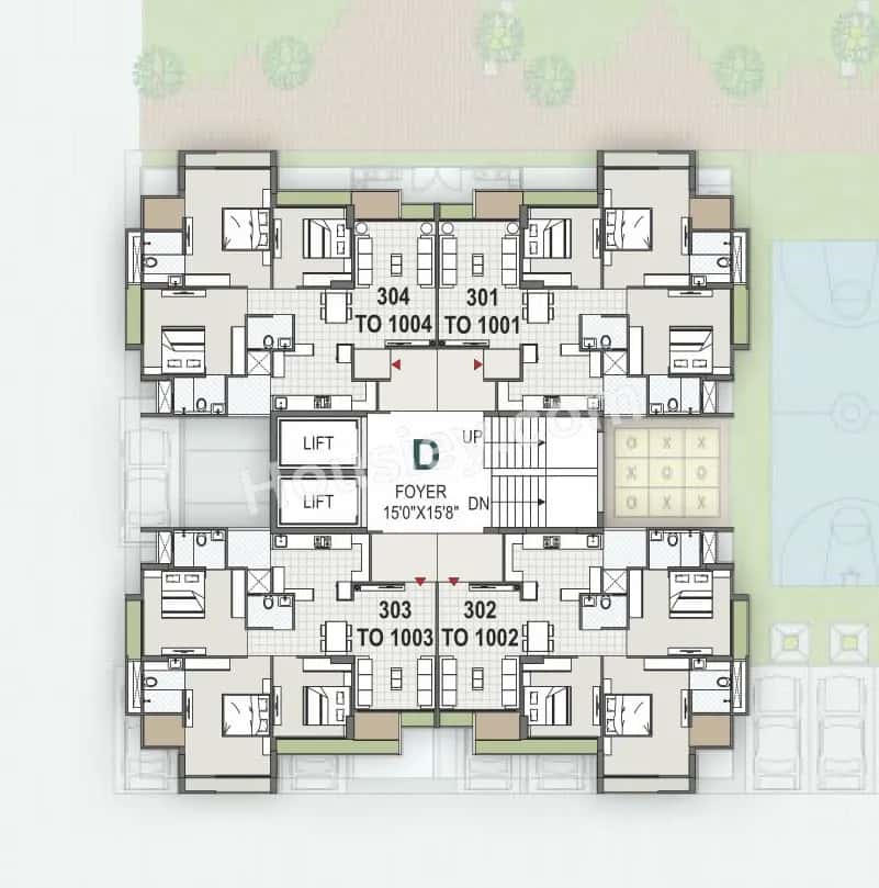 DR Praharsh Serena Floor plan 4