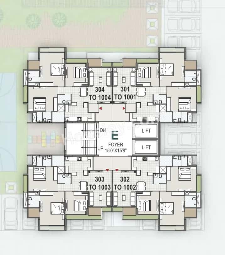 DR Praharsh Serena Floor plan 5