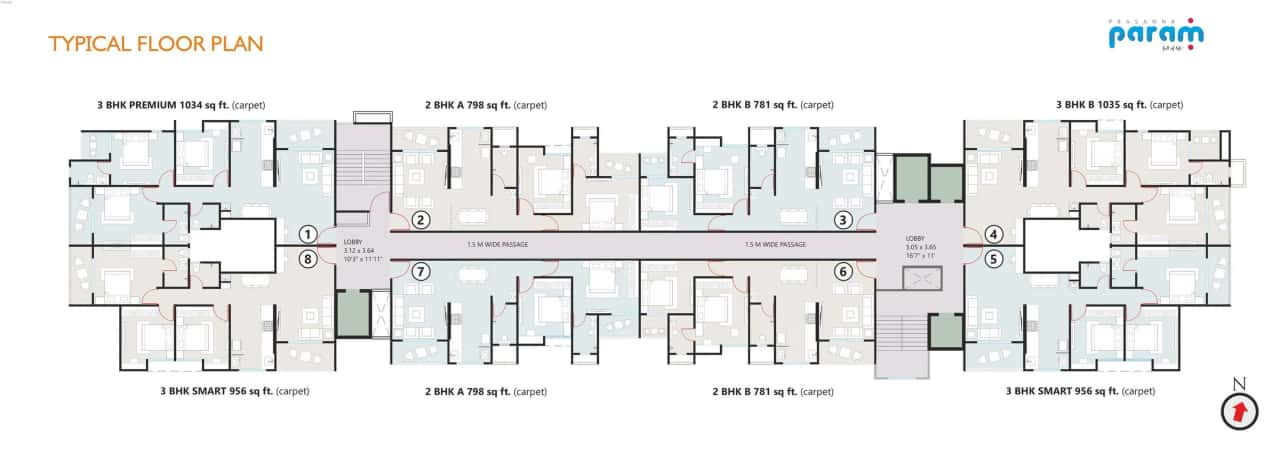 Prasanna Param Floor plan 3