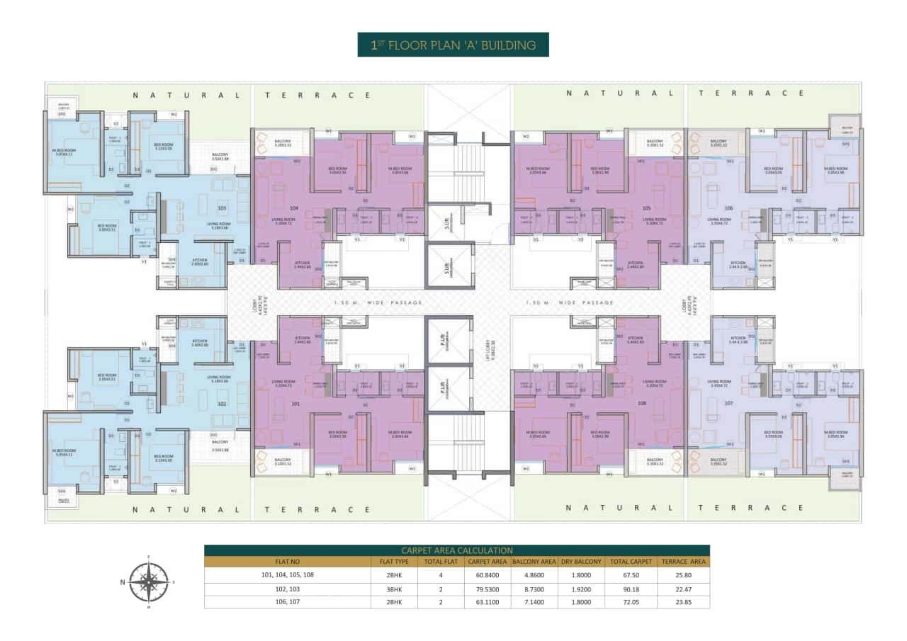 Ceratec Presidential Towers Floor plan 1