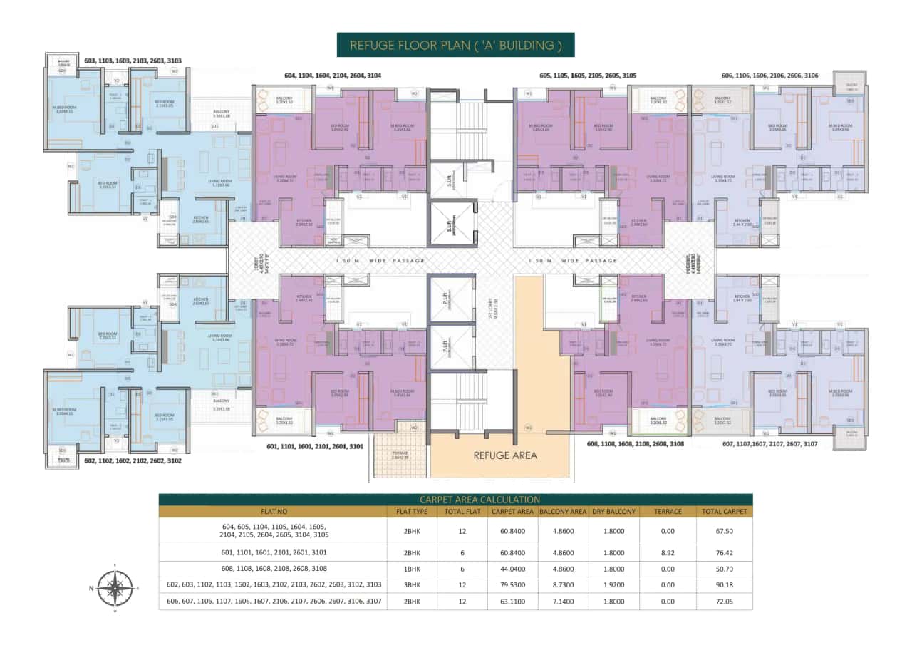 Ceratec Presidential Towers Floor plan 2