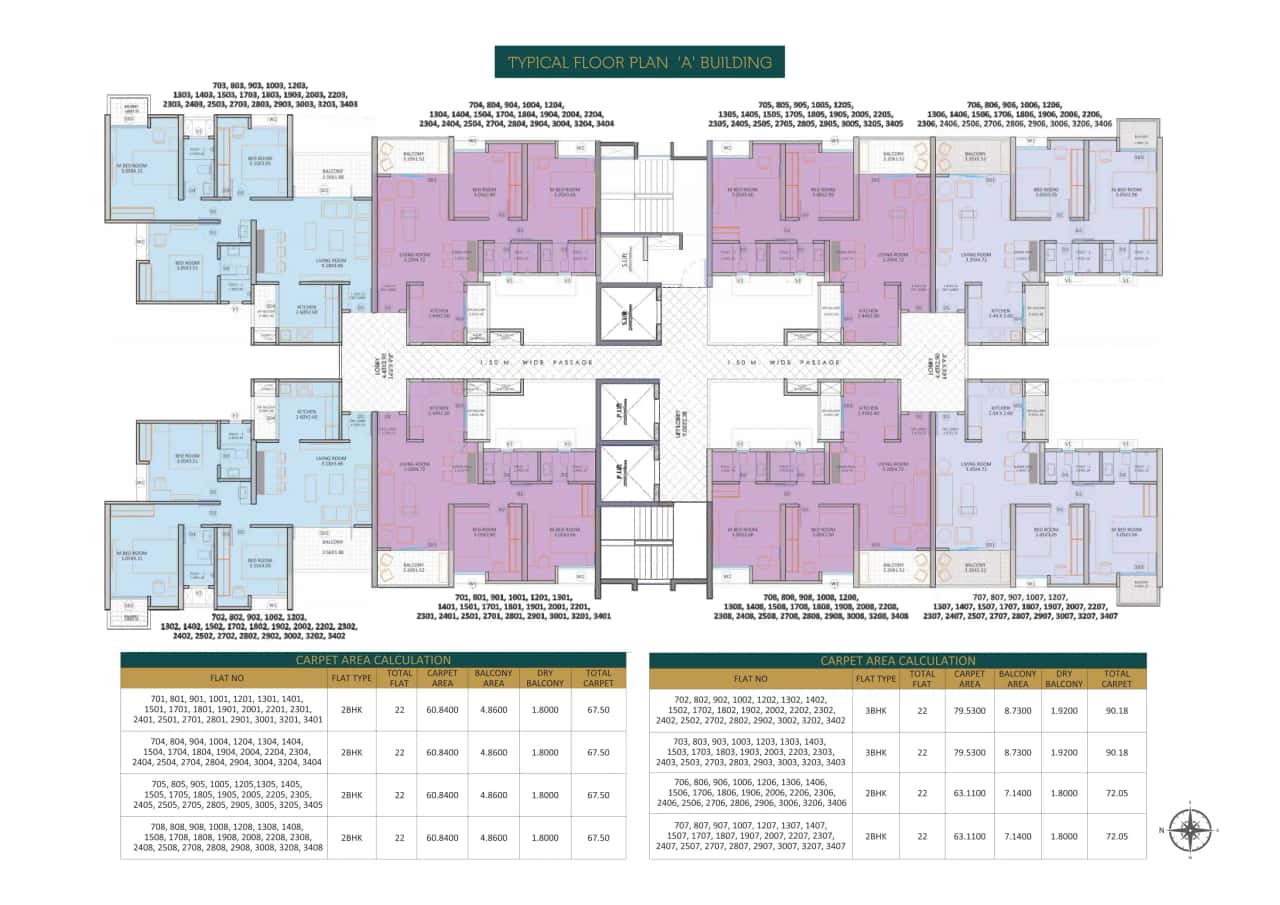 Ceratec Presidential Towers Floor plan 3