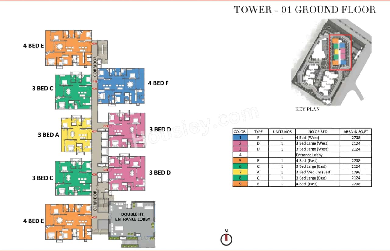Prestige Beverly Hills Floor plan 1