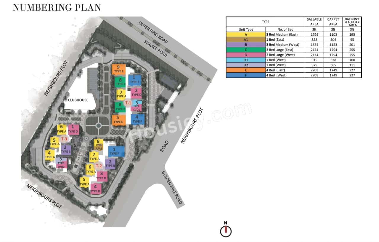 Prestige Beverly Hills Floor plan 2