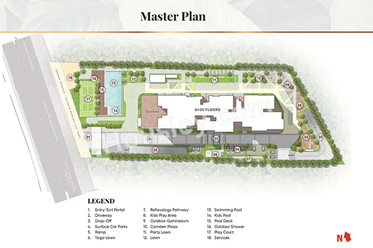 Prestige Camden Gardens Master Plan