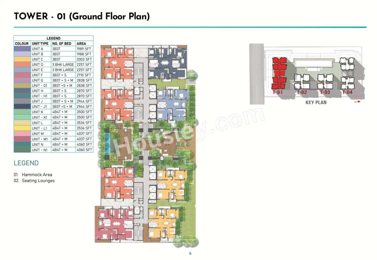 Prestige Clairemont Floor plan 2