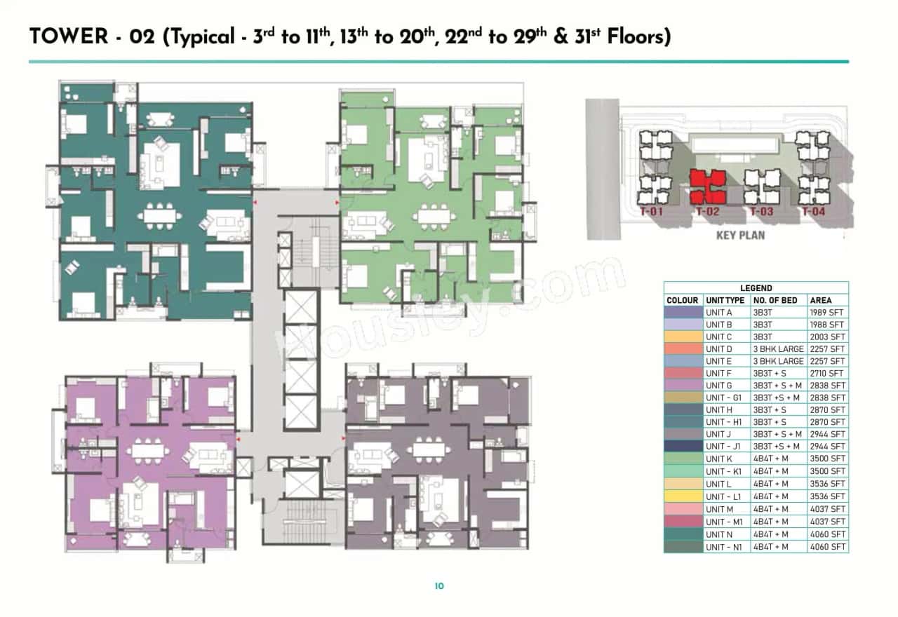 Prestige Clairemont Floor plan 6