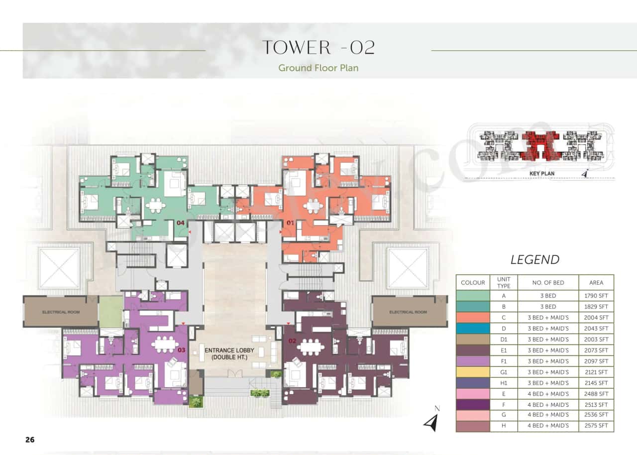 Prestige Elm Park Floor plan 6