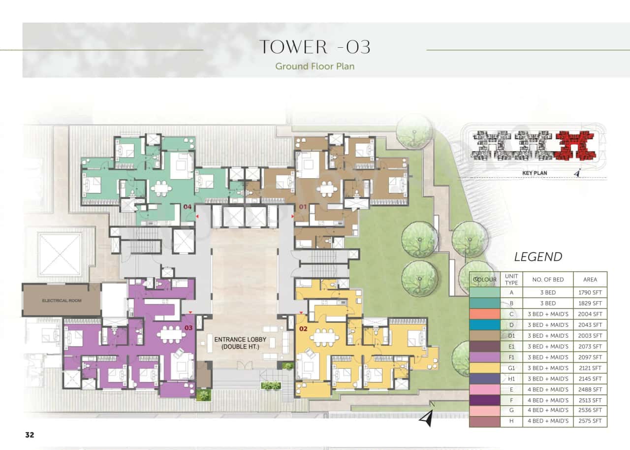 Prestige Elm Park Floor plan 7