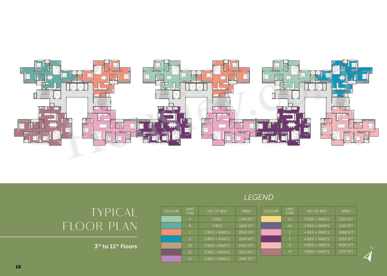 Prestige Elm Park Floor plan 8