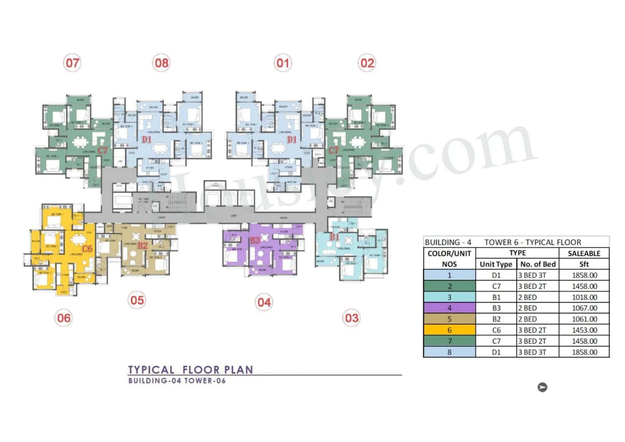Prestige Lavender Fields Floor plan 6